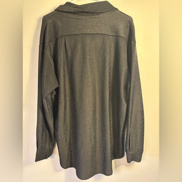 White Fox Boutique Elegant Black blouse - Picture 5 of 6